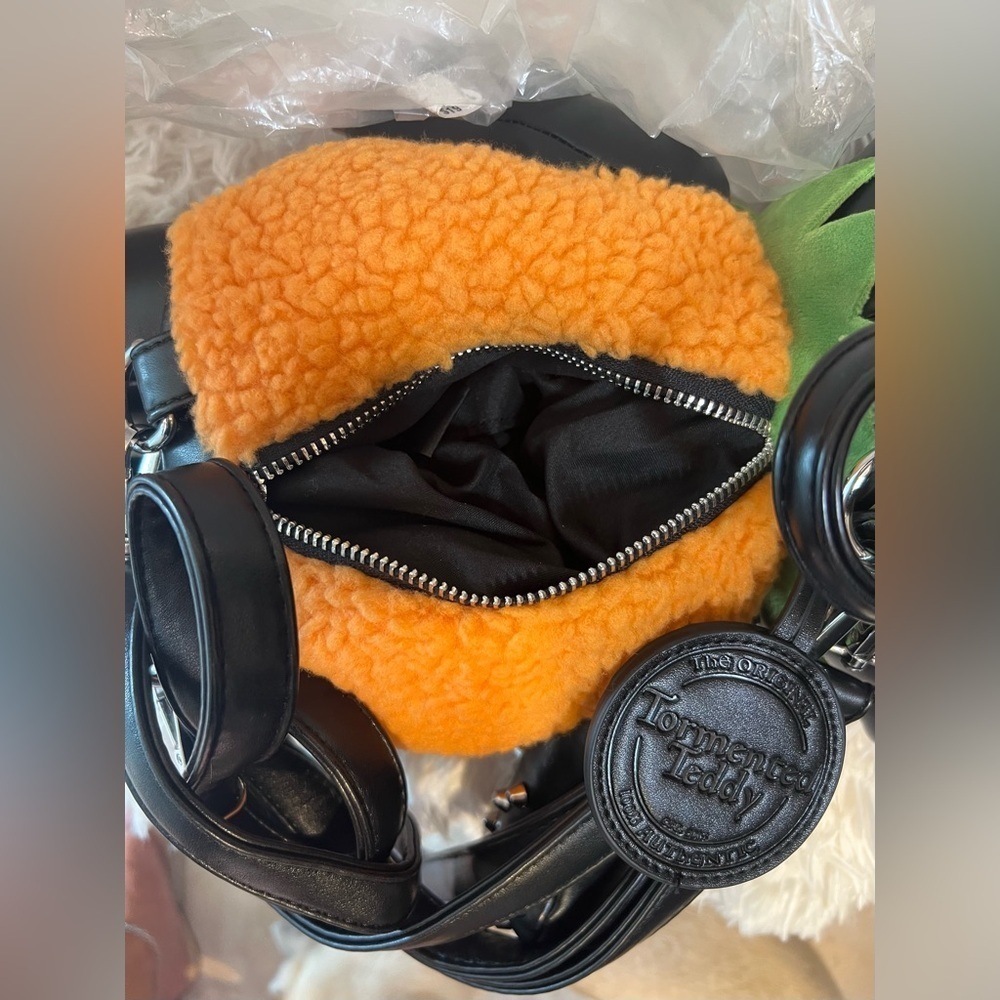 🖤🎃DOLLS KILL ADORABLE Jack O’ Tormented Teddy Backpack🖤🎃 NWT - Picture 13 of 16